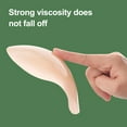 thumbnail image 4 of 1 Pair Women Silicone Chest Pad Sweat-proof Anti-slip Invisible Thickened Breast Support Sticky Pasties Nipple Covers Strapless Adhesive Bra Women Bra Inserts, 4 of 8