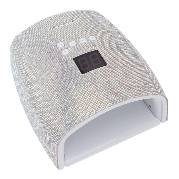 Lámpara De Uñas UV De 33 LED, Curado En Gel De Secado Rápido De 15600mAh, Bandeja Extraíble, Uso De Doble Mano, Protección Ocular, Sensor Inteligente