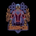 thumbnail image 2 of Men's Shang-Chi and the Legend of the Ten Rings Neon Design Graphic Tee Black 2X Large, 2 of 5