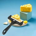 thumbnail image 3 of Stainless Steel Cheese Slicer and Grater with Adjustable Thickness Control, Non-slip Ergonomic Handle for Precise Cuts, Ideal for Kitchen Use with Hard and Soft Cheeses,Vsgery, 3 of 9