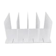 thumbnail image 2 of ABS Shelf Divider Holder For Closet, Books, Tableware Organizer, Flexible Assembly, Quick Items Classification, 2 of 8