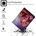 thumbnail image 3 of Universal 8 Inch Tablet Case with Card Holder, Allytech Folio Stand Wallet Pen Holder Case for Galaxy Tab A 8/Tab S2 8.0/ Tab E 8.0/ Onn 8 inch tablet/ Voyager 7 and 7.5-8.5" Tablet, Big Lion, 3 of 5