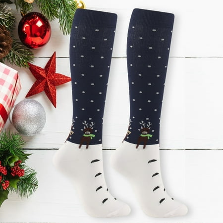 

Women s Performance Cotton Pad Sports Leisure Socks Christmas Pattern Socks For Women for Christmas Xmas Gift，I，One Size