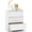 White, variant on 2 Drawer File Cabinet,Metal Lateral Filing Cabinet with Lock,Home Office Storage Organizer Cabinet for Legal/Letter/A4/F4 Size Files,26.8" W,White