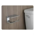 thumbnail image 3 of Delta Pivotal Tissue Holder with Shelf, Polished Nickel, 3 of 8
