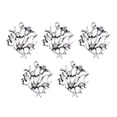 thumbnail image 2 of de 5pcs de Colgante de Pendiente Collar de Plata Forma de Hojas Decoración DIY para Ropas Bolsas perfke Hoja de plata antigua, 2 of 9