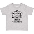 thumbnail image 3 of Inktastic Mommy Daddy Little Valentine Boys or Girls Baby T-Shirt, 3 of 5