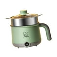 thumbnail image 2 of Olla eléctrica portátil Macarena para cocinar ramen 300 W/600 W miniolla 1,8 L Gris verde, 2 of 8