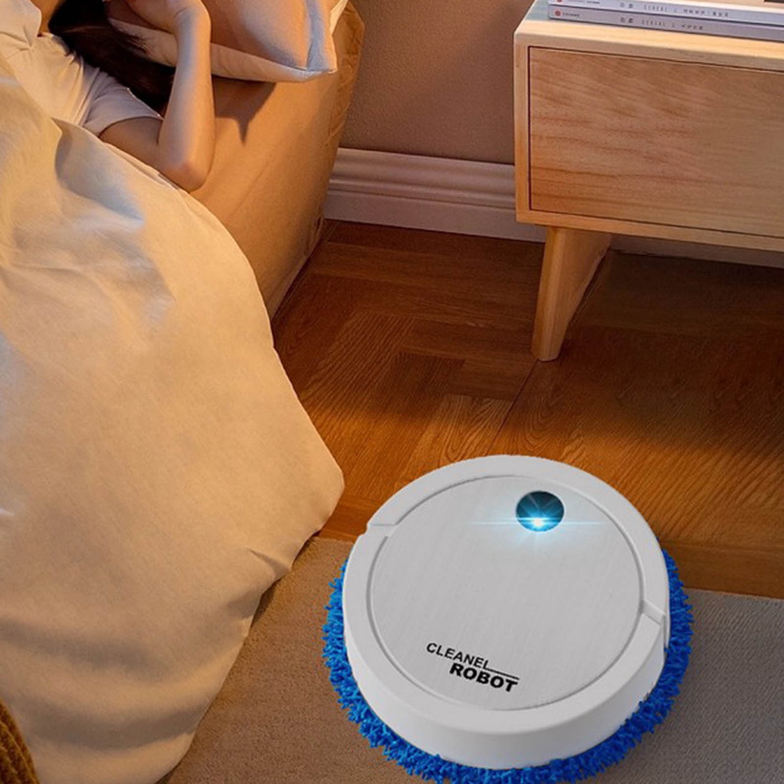 Byujiro Automatic Quiet Robot Vacuum Cleaner Wet & Dry Dual-Use Compact Vacuum Cleaner Home Appliances
