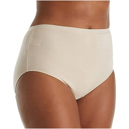 

Elita Women s PLUS Full High Cut Cotton Panty