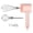 Pink, variant on Electric Handheld Egg Beater Mixer - 30W Wireless Charging Double-Head for Effortless Mixing of Eggs, Cream, and Batter