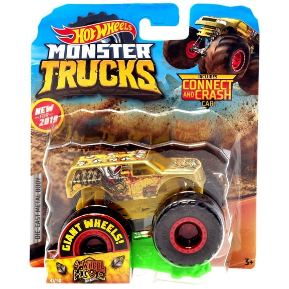 Hot Wheels Monster Trucks 4-Wheel Hive Die-Cast Car