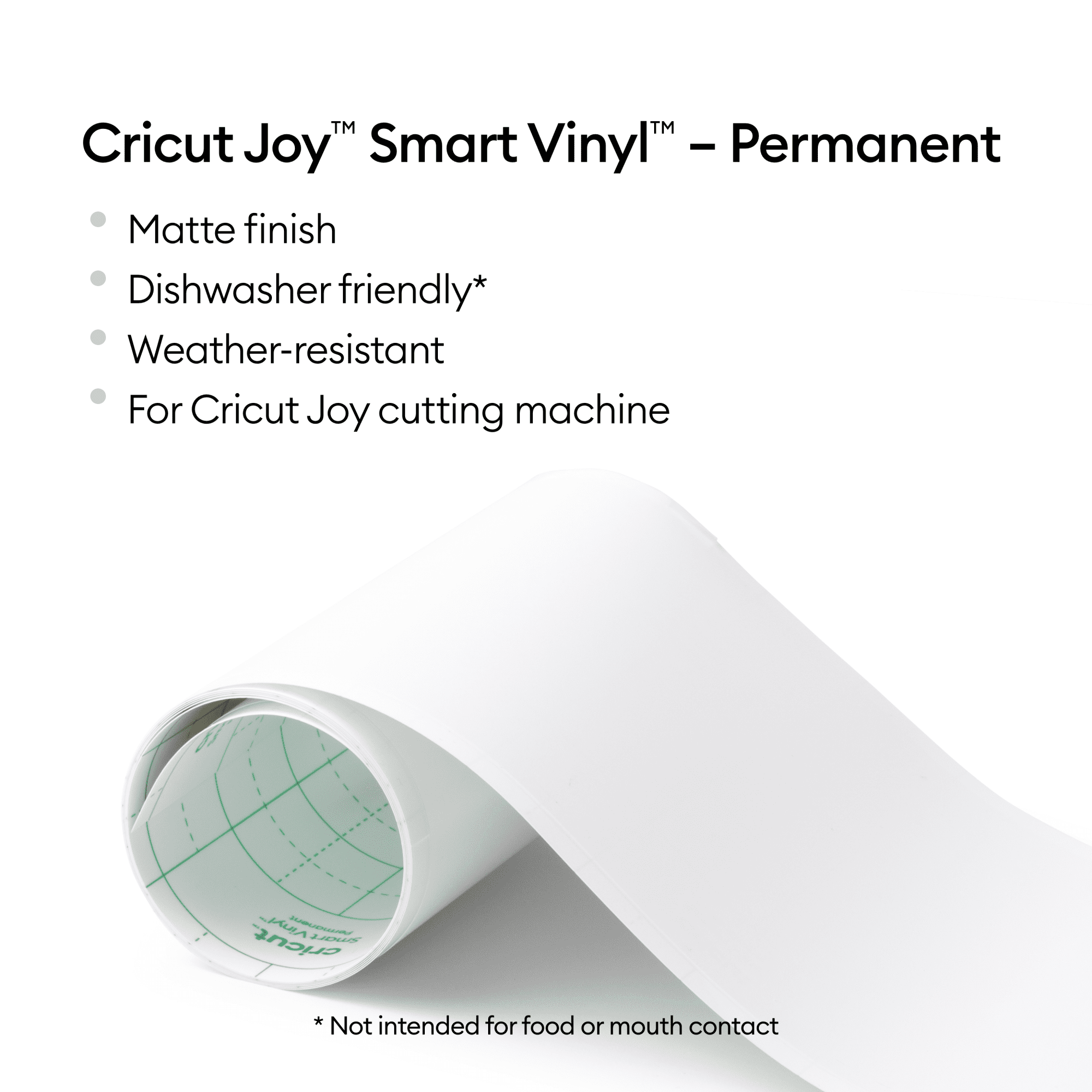 Cricut Joy™ Smart Vinyl™ – Permanent, 5.5 x 48 