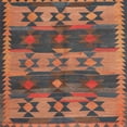 thumbnail image 1 of Ahgly Company Indoor Square Contemporary Rust Pink Southwestern Area Rugs, 4' Square, 1 of 6