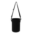thumbnail image 4 of Insulated Bottle Cool Bag with Strap, Neoprene, Black, 3 Sizes for Choose 64oz, 4 of 9