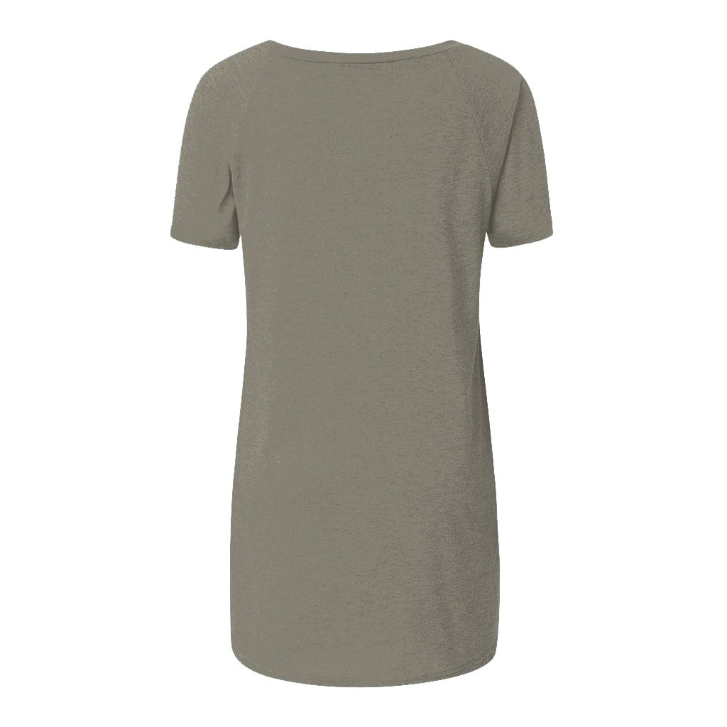 UPPADA Summer Womens Short Sleeve Tunic Tops To Wear With Leggings Casual Loose Fit Long Tee Shirts Comfy Plus Size Blouses