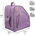 thumbnail image 2 of WOLT Purplepink Ice Skate Roller Skate Bag, Inline Skate Bag with Adjustable Shoulder Strap, 2 of 7