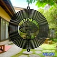 thumbnail image 4 of Handmadetneonsign Psychedelic Mushroom Wind Spinner Metal, Garden Decor Yard Hanging for Art Lovers 132742, 4 of 5