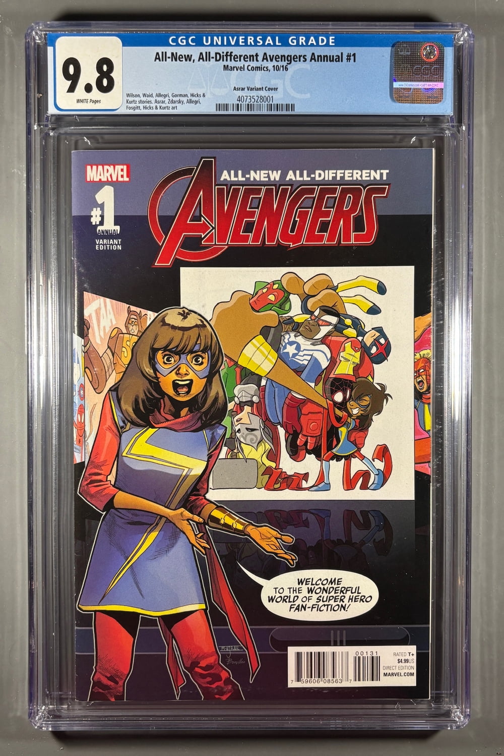 Cover of All-New All-Different Avengers Annual #1