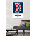 thumbnail image 2 of MLB Boston Red Sox - Logo 22 Wall Poster, 22.375" x 34", 2 of 4