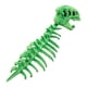 thumbnail image 4 of Disfraz de esqueleto de dinosaurio 3D para Halloween, ideal para representaciones teatrales y juegos de simulación realistas. Verde, 4 of 9