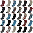 thumbnail image 1 of Calcetines BRIGHT STAR Mujer, bajo corte, tobillo, pack de 30 pares, talla 9‑11, 1 of 8