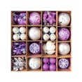 thumbnail image 3 of Juego de 64 Piezas de Adornos Navideños, Adornos para El de Navidad, Artículos para Fiestas, Manualidades, Decoración de Mesa DIY, Brillantes Ad Estilo C, 3 of 8