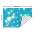 thumbnail image 3 of YFYANG Washable Heat-Resistant Placemats, 70% PVC/30% Polyester, Dream Balloon Kitchen Table Mat, 12" x 18" 1 Piece, 3 of 6