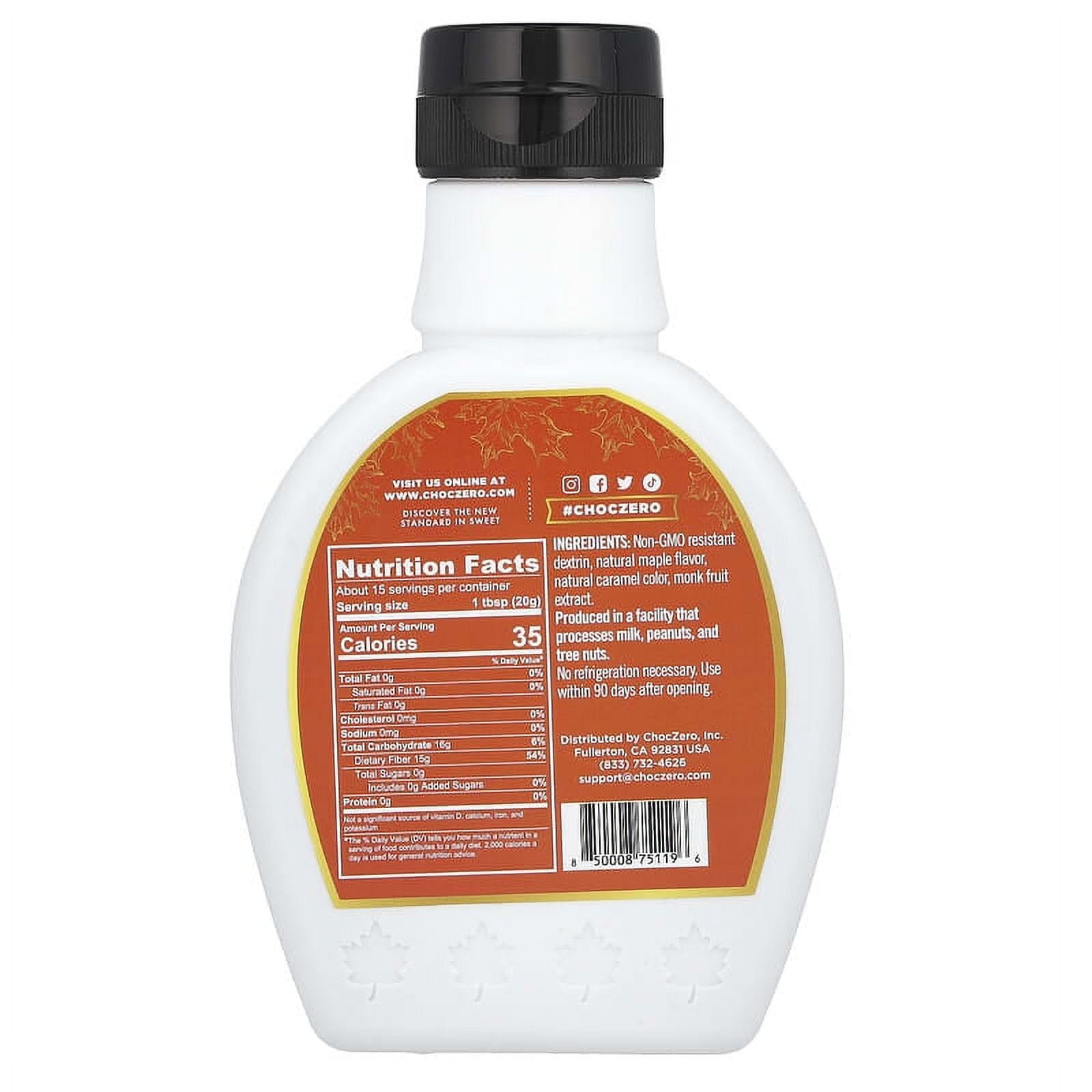 ChocZero, Maple Syrup, 10.5 oz Pack of 3