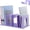 Purple, variant on Adjustable vertical file divider, expandable upright file shelf, desktop folder organizer, school office file organizer shelf divider,