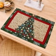 Christmas Decoration Supplies Knitted Cloth Placemat Creative Knitted