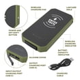 thumbnail image 2 of Swiss Tech 10,000 mAh Portable Wireless Power Bank, IPX4 Weatherproof & Drop Resistant, USB-C and USB-A, 2 of 12