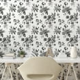 thumbnail image 3 of Ambesonne Vintage Peel & Stick Wallpaper for Home, New Modern Art, 13"x36", White and Black, 3 of 6