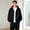 Black, variant on Stylish Jackets for Men Jerdar Men Contrast Color Hood Zip Up Sweatshirt Jacket, Oversized Loose Long Sleeve Hoodie with Kangaroo Pocket, Cotton Autumn Casual Outer Coat