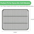 Replacement Porcelain Coated Steel Cooking Grid for for DynaGlo
