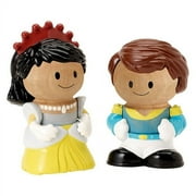 Play Town Wooden Figure Cinderella & Prince Charming 2 Pack