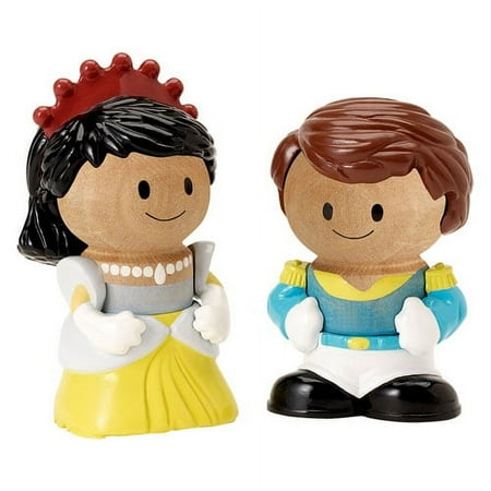 Play Town Wooden Figure Cinderella & Prince Charming 2 Pack