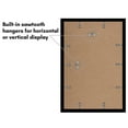 thumbnail image 5 of Americanflat 12x18 Poster Frame with Polished Plexiglass with 11x17 Mat 5 Pack Display Photo Galleria - Black, 5 of 8