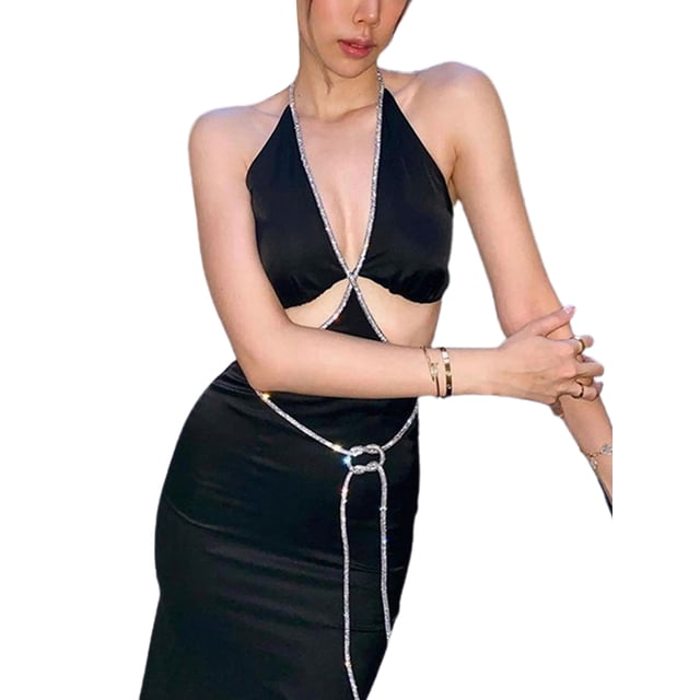 Mujeres Bodycon Vestido, Halter sin espalda Maxi Vestido sin mangas Slim Fit tobillo Longitud Vestidos de corte bajo Vestido de fiesta Nituyy Negro/Beige/morado, vestido de fiesta de verano en la playa