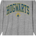 thumbnail image 6 of Hogwarts College Men's Athletic Heather Gray Long Sleeve Shirt-Medium, 6 of 7