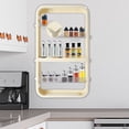 thumbnail image 4 of Storage Rack 4-Tier Storage Rack Wall Mounted Storage Rack Makeup Organizer, 4 of 14