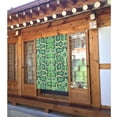 thumbnail image 5 of XMXT Japanese Noren Doorway Room Divider Curtain,Green Snakeskin Print Restaurant Closet Door Entrance Kitchen Curtains, 34 x 56 inches, 5 of 9