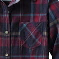 thumbnail image 5 of Legendary Whitetails Women's Cottage Escape Flannel Long Sleeve Plaid and Solid Color Clothes for Women, Fitted Button Down, 5 of 7