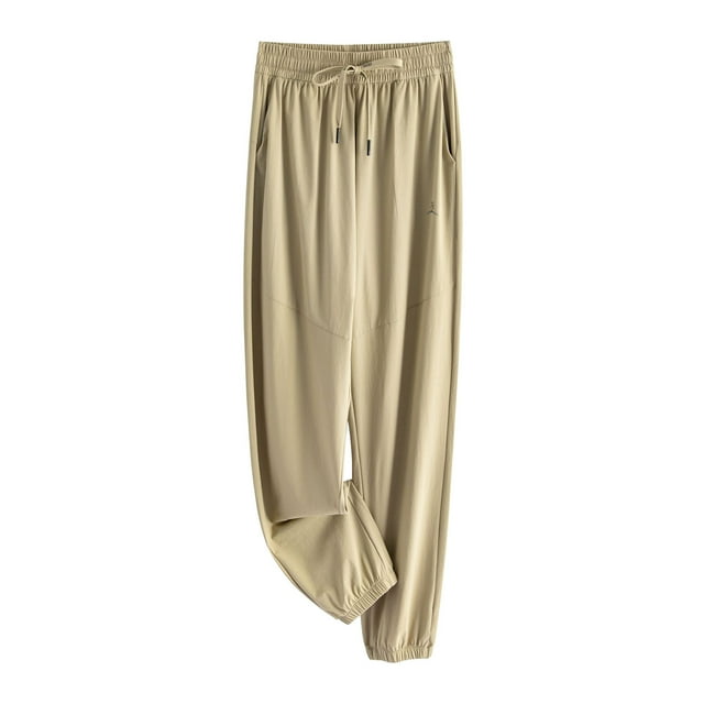 AherBiu Women Golf Pants Quick Drying Stretch Drawstring Elastic Waisted Lightweight Athletic Joggers with Pockets
