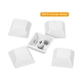 thumbnail image 4 of Unique Bargains 1U Blank Keycaps, 10 Pack Universal PBT Keyboard Replacement Accessories for MX Mechanical Keyboard, White, 4 of 6
