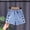 Sky Blue, variant on Liyamei Girls Heart Print Denim Shorts with Elastic Waist for Summer Size 2-14,Sky Blue
