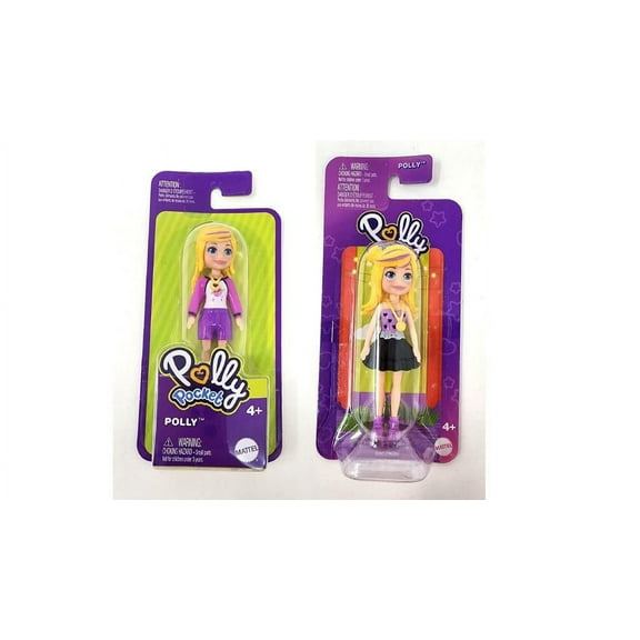 Bundle of 2 | Polly Pocket Impulse 3-inch Doll Collection | HDW45 & HRD57