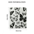 thumbnail image 3 of ZFLMY Butterflies Pattern Ready to Hang Wall Art Canvas Prints for Home Decor Living Room Bathroom Bedroom Office, Great Gift Idea for Various Occasions 12x16in, 3 of 5