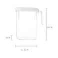 thumbnail image 2 of Xiao Hua 1800ml kettle with handle, BPA free, plastic material, top cover, can be placed inside the refrigerator door, perfect for brewing tea and juicing, 1 piece., 2 of 5