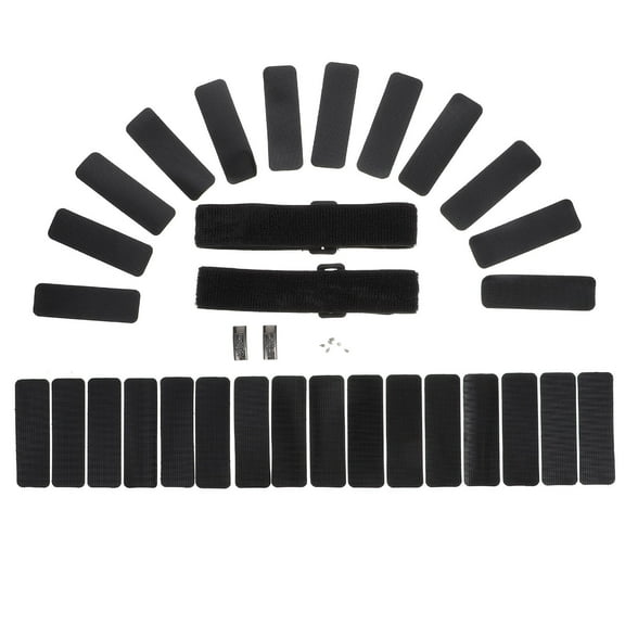 Mobutofu Shoe Straps High Boots Fixing Straps Black PP 1 Set